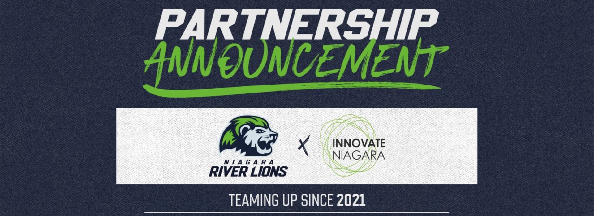 Innovate Niagara Partnership with Niagara River Lions